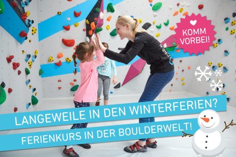 Winterferien in der Boulderwelt Regensburg